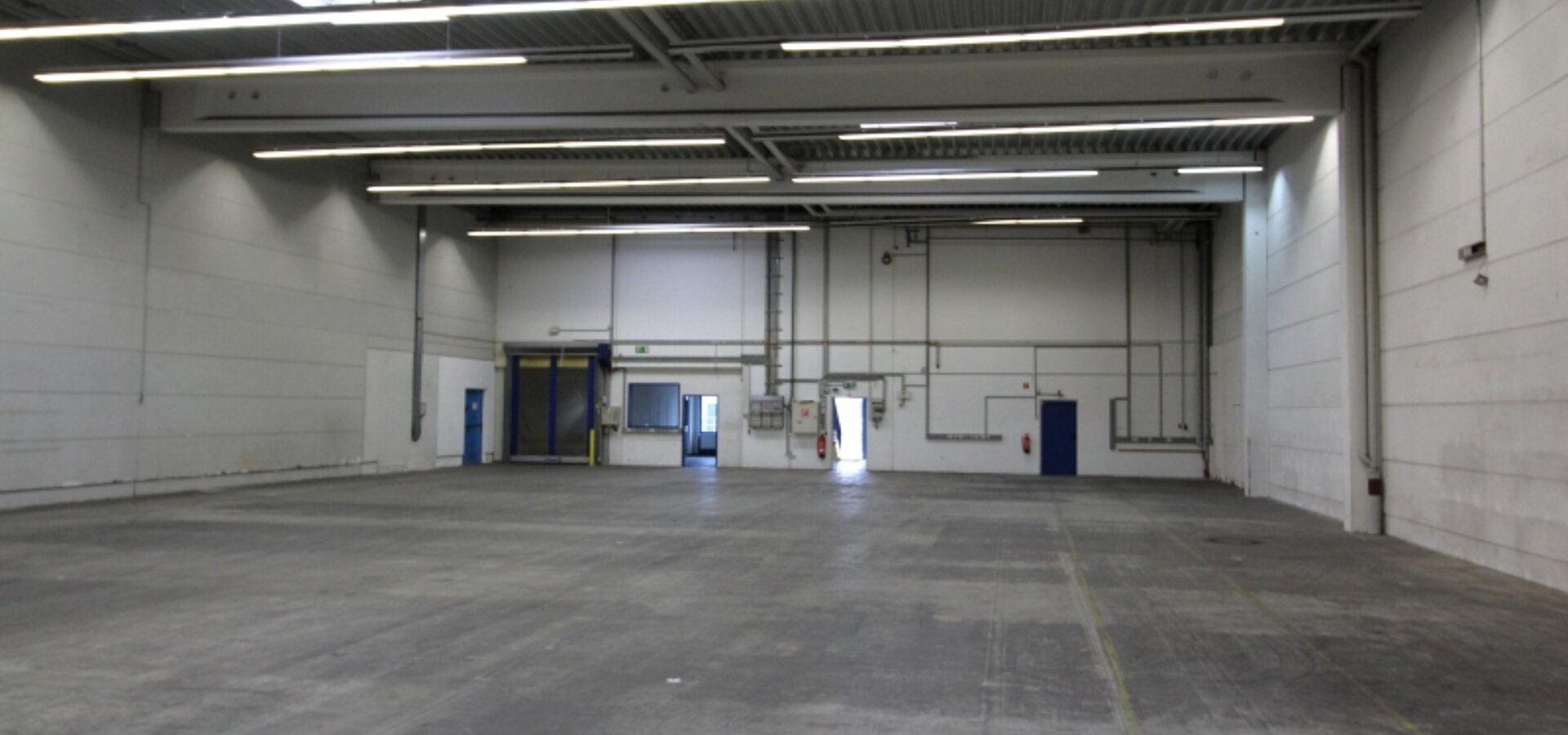 Innenansicht Hallenfl&auml;che