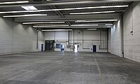 Innenansicht Hallenfl&auml;che