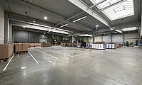 Innenansicht Hallenfl&auml;che