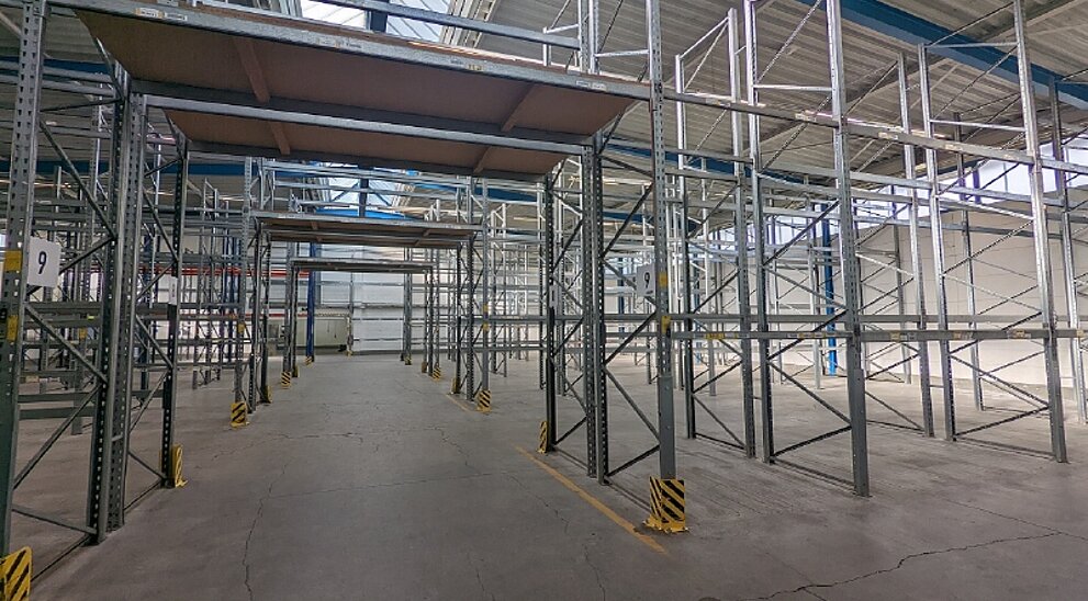 Innenansicht Halle