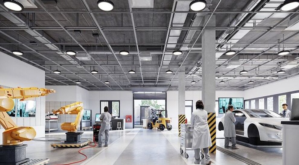 LabHub Erdgeschoss