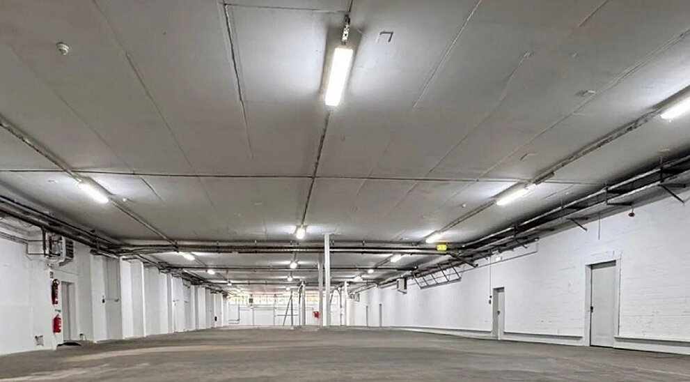 Halle 3 Innenansicht