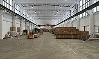 Innenansicht Lagerhalle 1