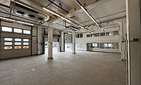 Innenansicht Halle - KI generiert
