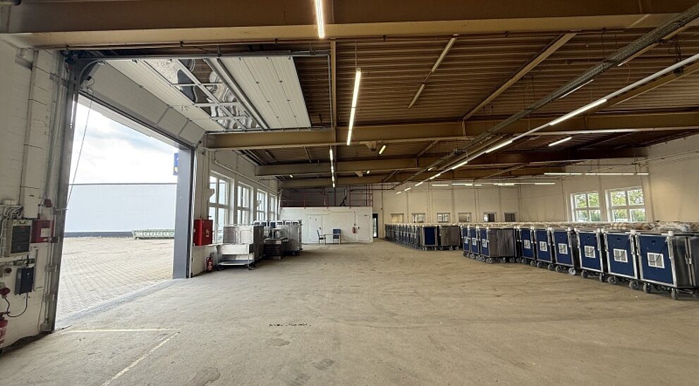 Innenansicht Halle