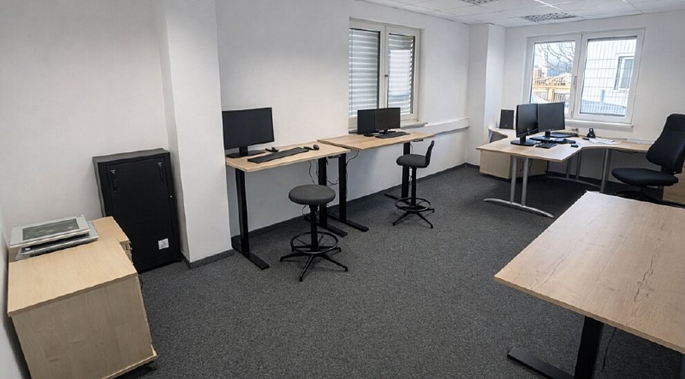 Innenansicht Büro