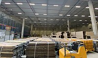 Innenansicht Hallenfläche