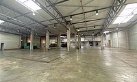 Innenansicht Hallenfläche