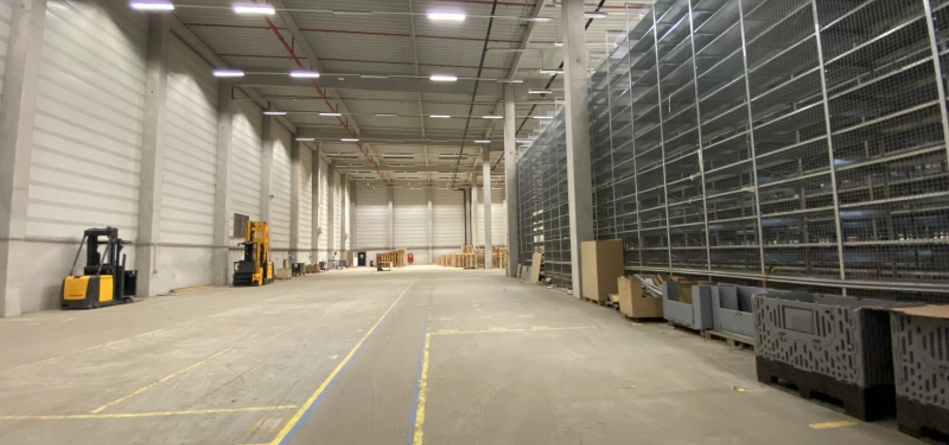 Innenansicht Hallenfläche