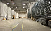 Innenansicht Hallenfläche