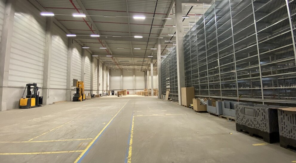 Innenansicht Hallenfläche