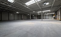 Innenansicht Hallenfl&auml;che