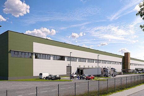 Logisitkimmobilie in Bau ca. 40.050 m&sup2;  | Rampe | ebenerdig | WGK
