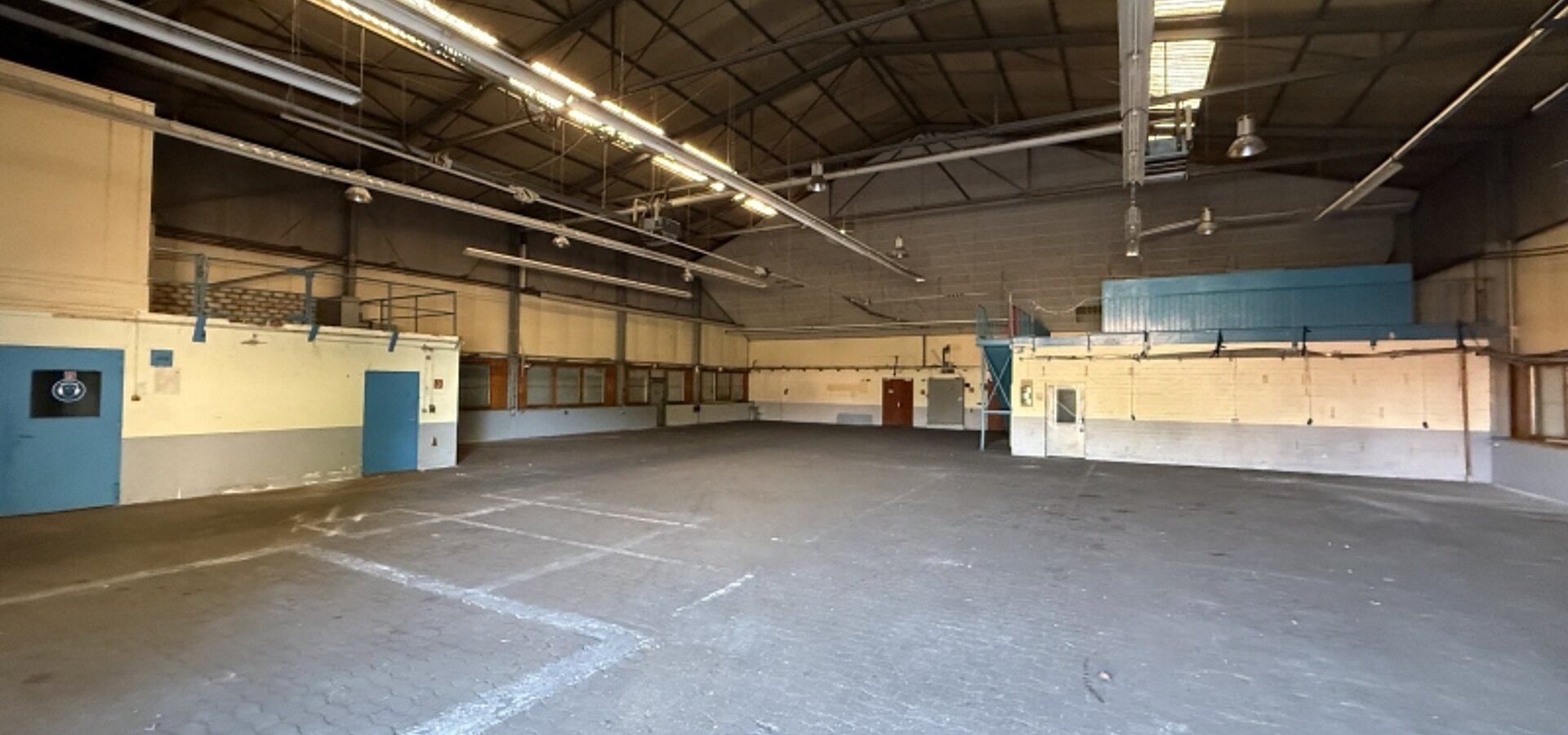 Innenansicht Halle