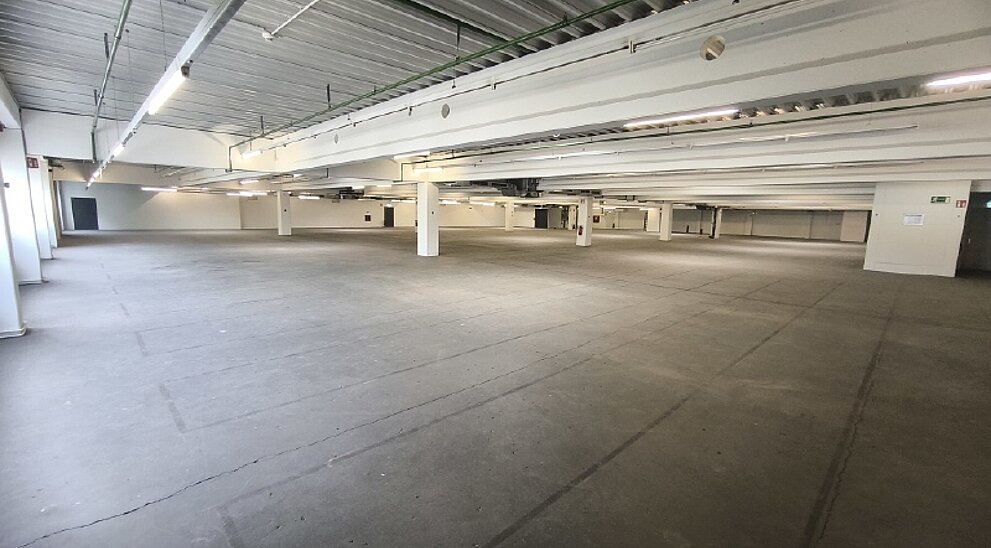 Innenansicht Halle OG