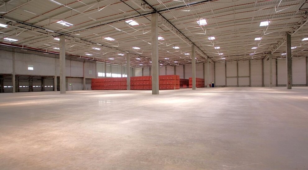 Beispielansicht Hallenfläche