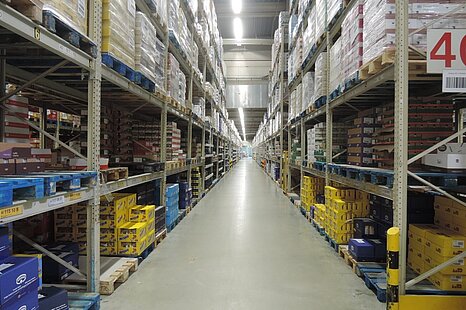 Rampen | ESFR-Deckensprinklerung | 10 m Lichte H&ouml;he