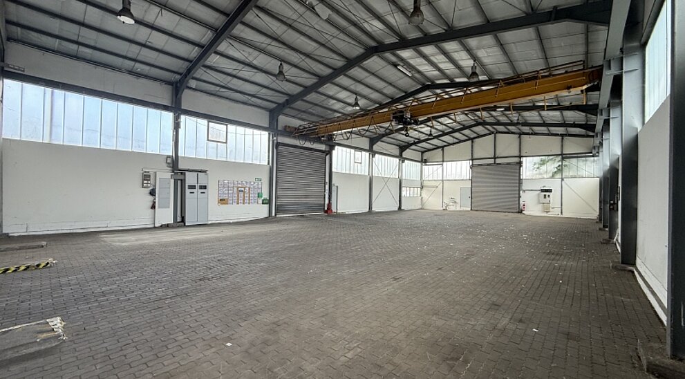 Innenansicht Halle Ost