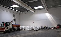 Innenansicht Hallenfl&auml;che