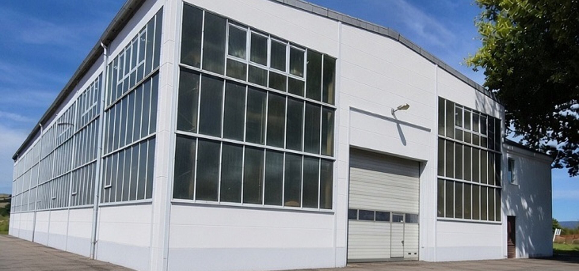 Au&szlig;enansicht Halle 3