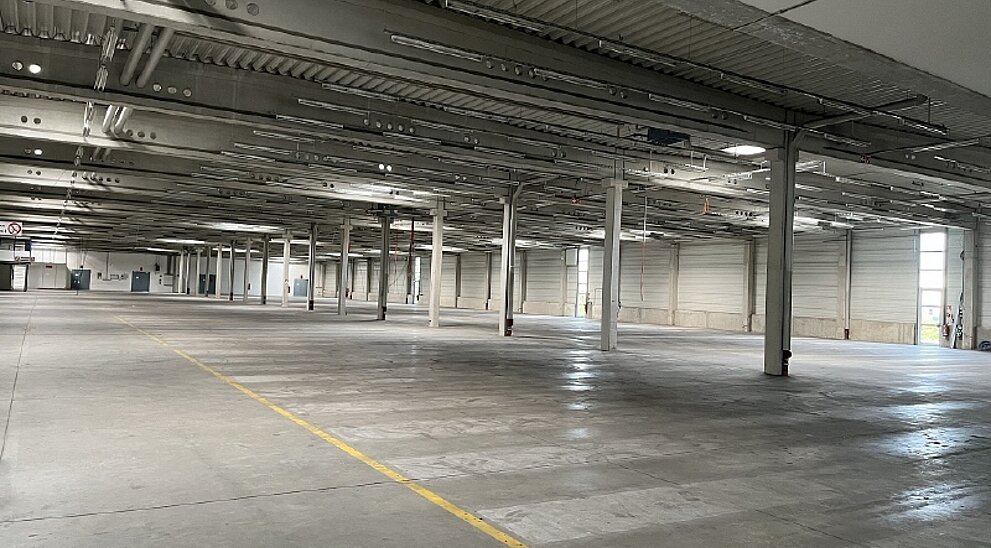 Innenansicht Halle