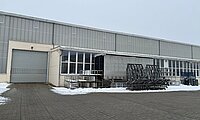 Außenansicht Lagerhalle
