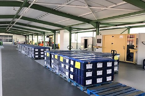 H&ouml;chst&auml;dt, ca. 2.200 m&sup2; Hallenfl&auml;che zu vermieten