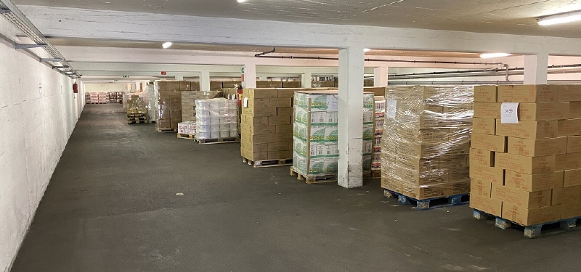 Innenansicht Halle UG