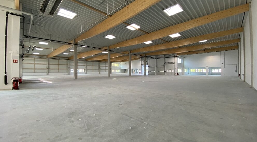 Beispielansicht Hallenfläche