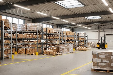 Lager-/Logistikfl&auml;che mit Rampe und ebenerdigen Zugang zu vermieten!