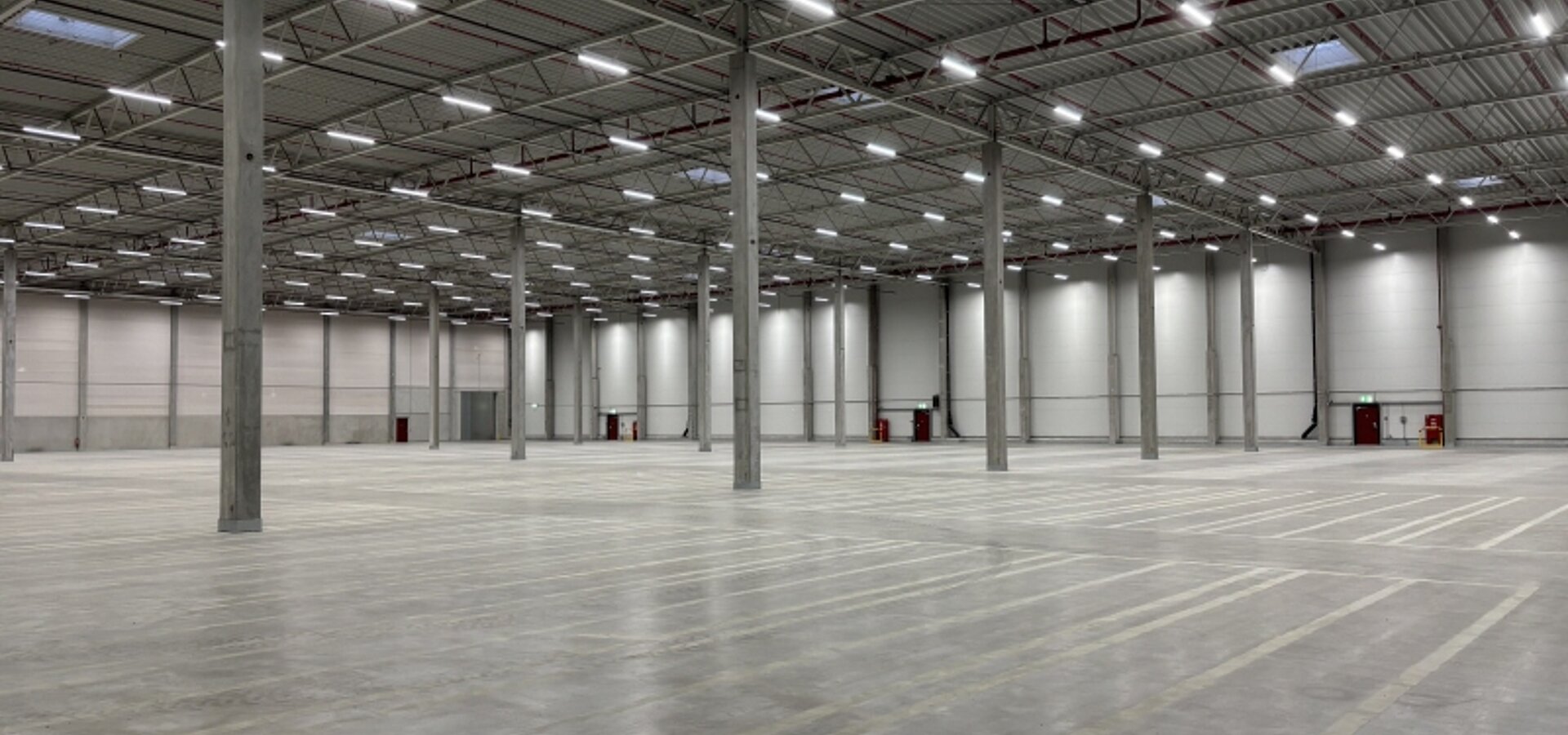 Innenansicht Hallenfläche