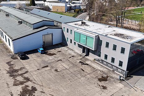 Frankenberg | ca. 2.800 m&sup2; Produktions- & Lagerfl&auml;che | Schwenkkran
