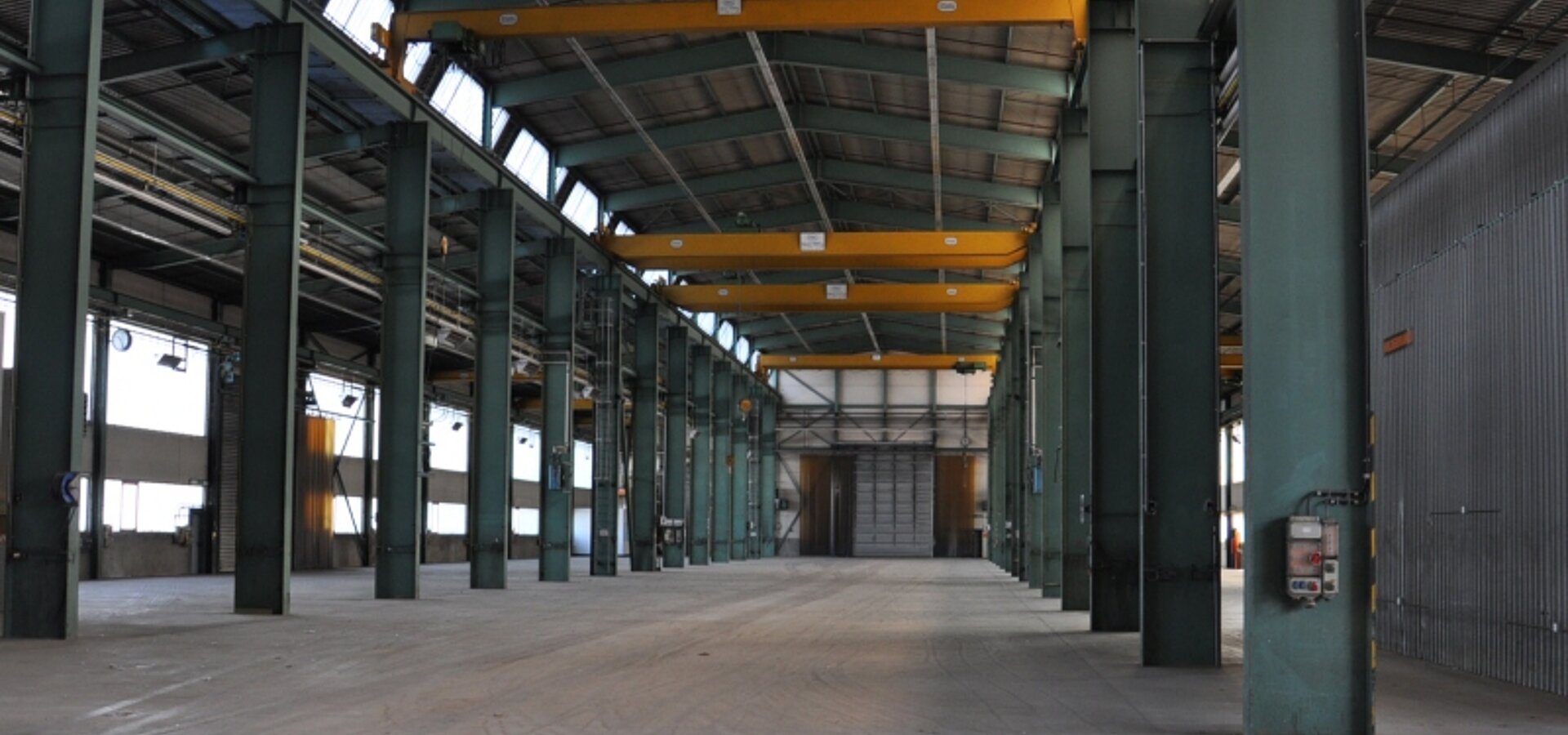 Innenansicht Hallenfl&auml;che