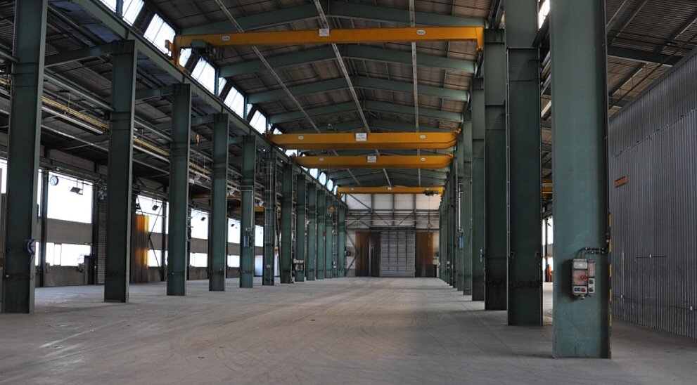 Innenansicht Hallenfläche