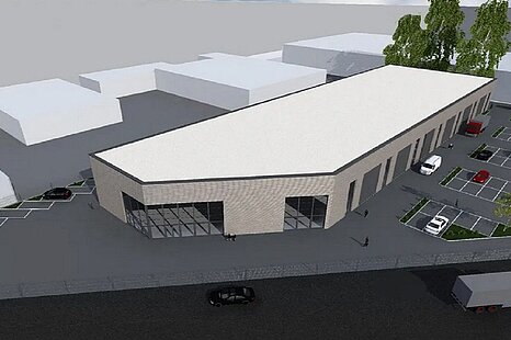 Neubau Lager -/ Logistik -/ Produktionsfl&auml;chen zu vermieten!