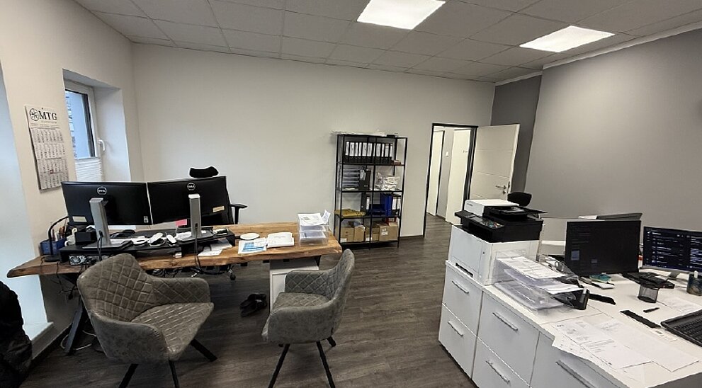 Innenansicht Büro
