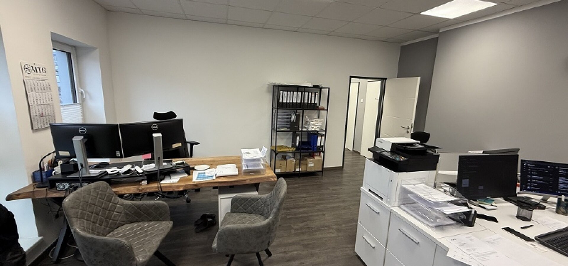 Innenansicht B&uuml;ro