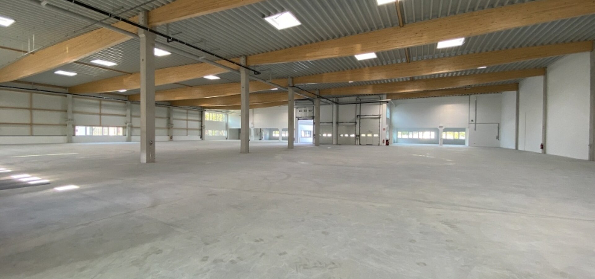 Innenansicht Hallenfl&auml;che