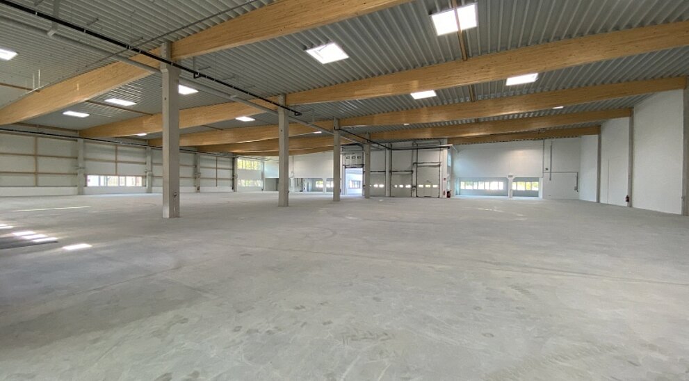 Innenansicht Hallenfläche