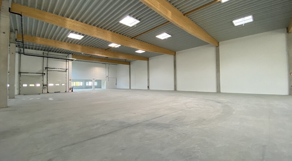 Beispielansicht Hallenfläche