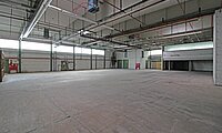 Innenansicht Hallenfläche