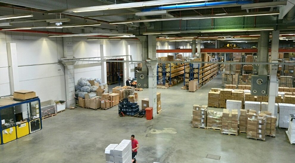 Innenansicht Halle