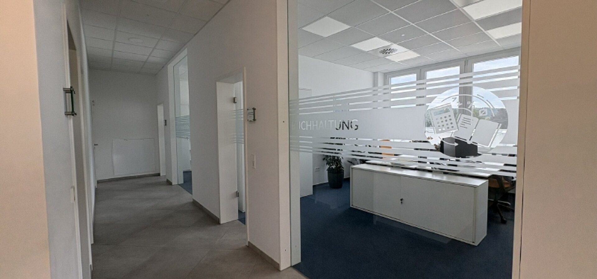 Innenansicht Büro