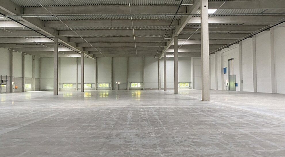 Innenansicht Hallenfläche