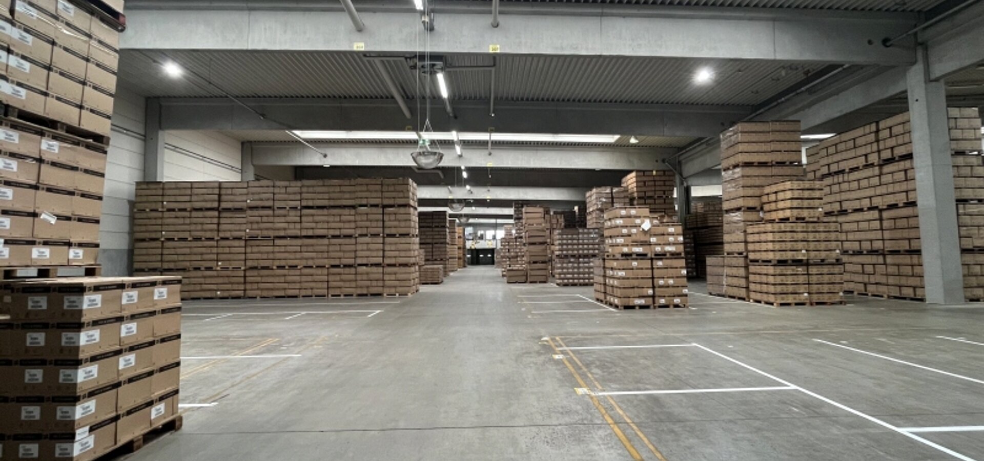 Innenansicht Hallenfl&auml;che