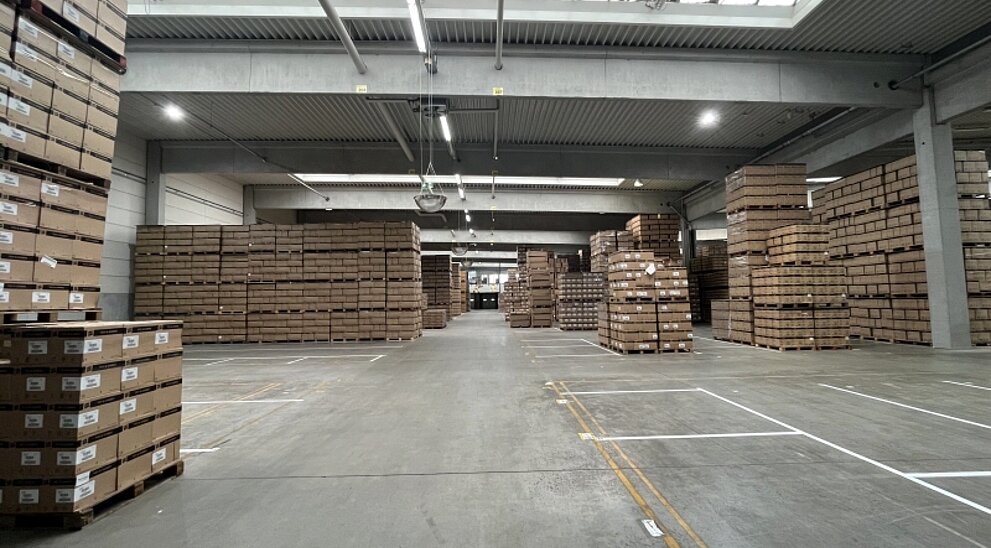 Innenansicht Hallenfläche