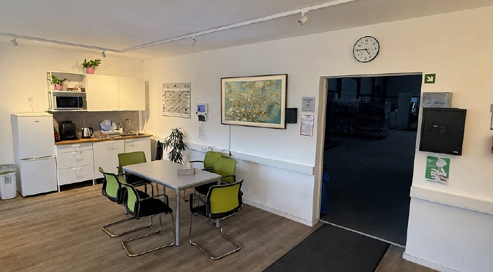 Innenansicht B&uuml;ro
