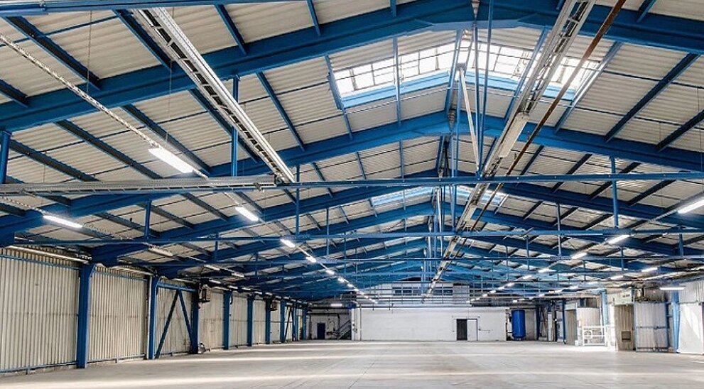 Halle 1 Innenansicht