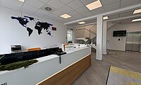 Innenansicht Empfang