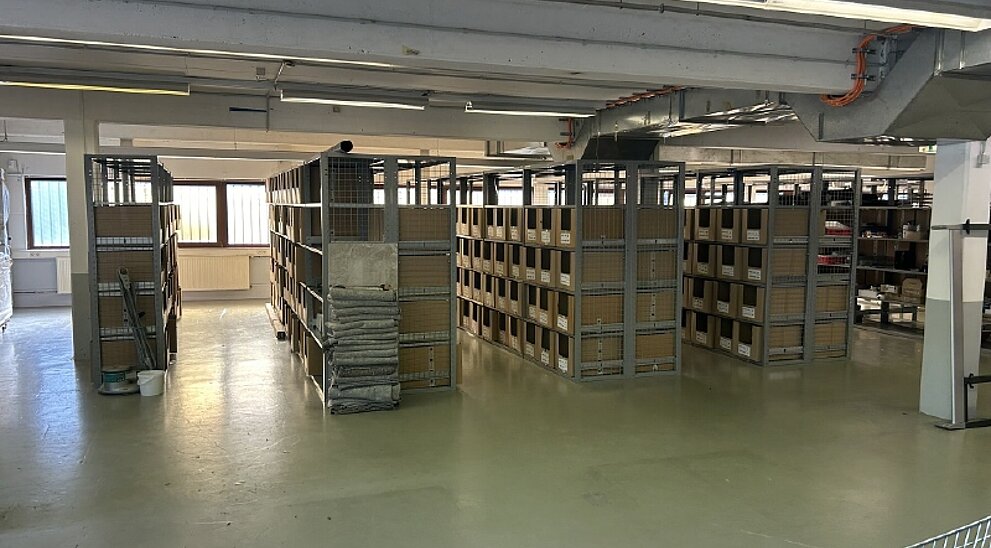 Innenansicht Halle 1